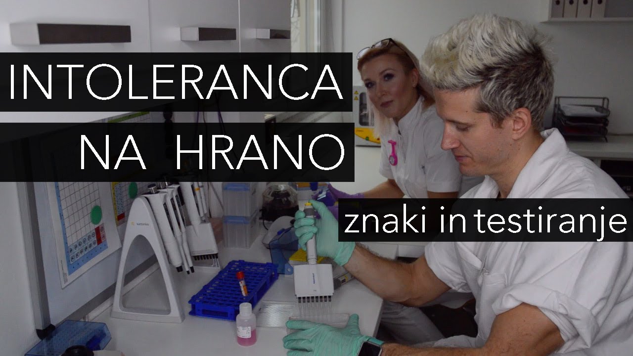 Intoleranca na hrano - znaki intolerance in testiranje intolerance #MojLaboratorij
