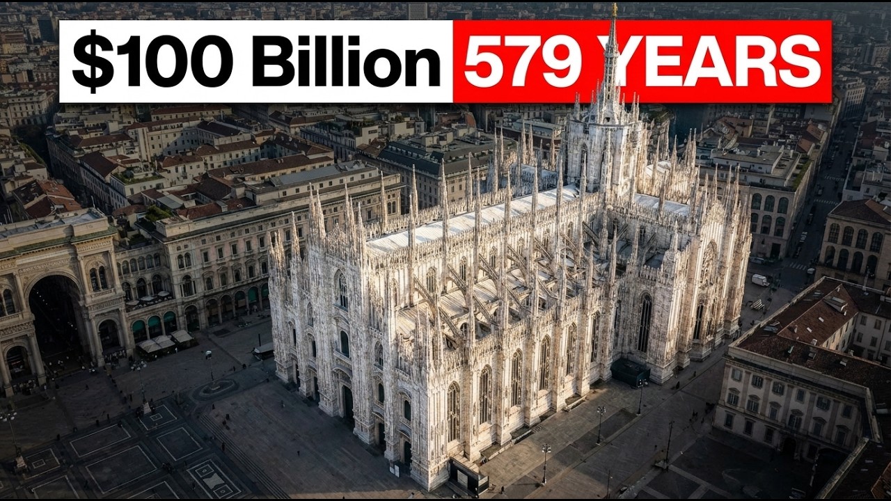 Italy's $100 Billion Cathedral That Took 579 Years to Build