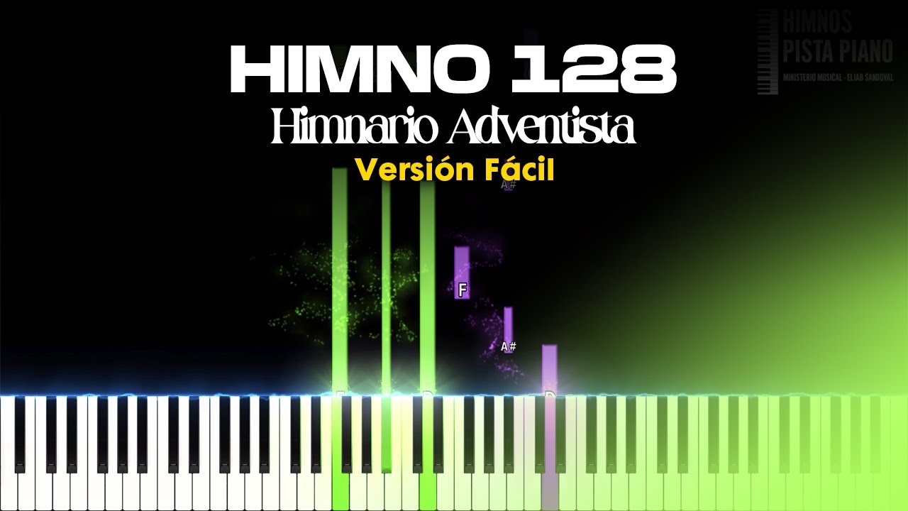 HIMNO 128 - ¡Tu nombre es dulce, buen Jesús! | Easy Piano Tutorial + Partitura