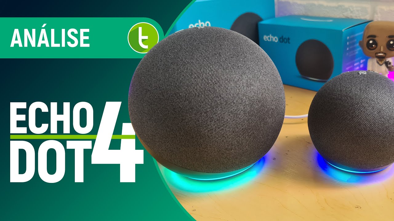 AMAZON ECHO e ECHO DOT 4&ordf; GERA&Ccedil;&Atilde;O: novo DESIGN &eacute; a &uacute;nica MUDAN&Ccedil;A? | An&aacute;lise / Review