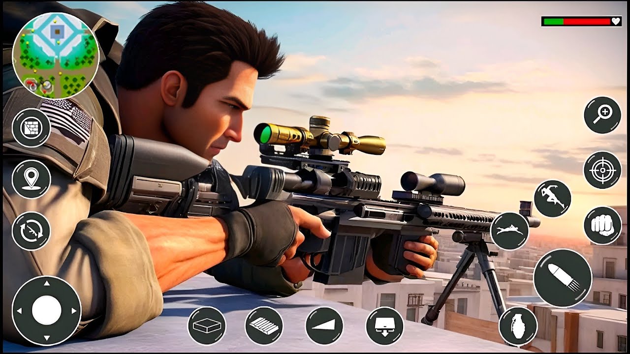 Снайперская стрелялка — Снайперская стрельба — Android GamePlay