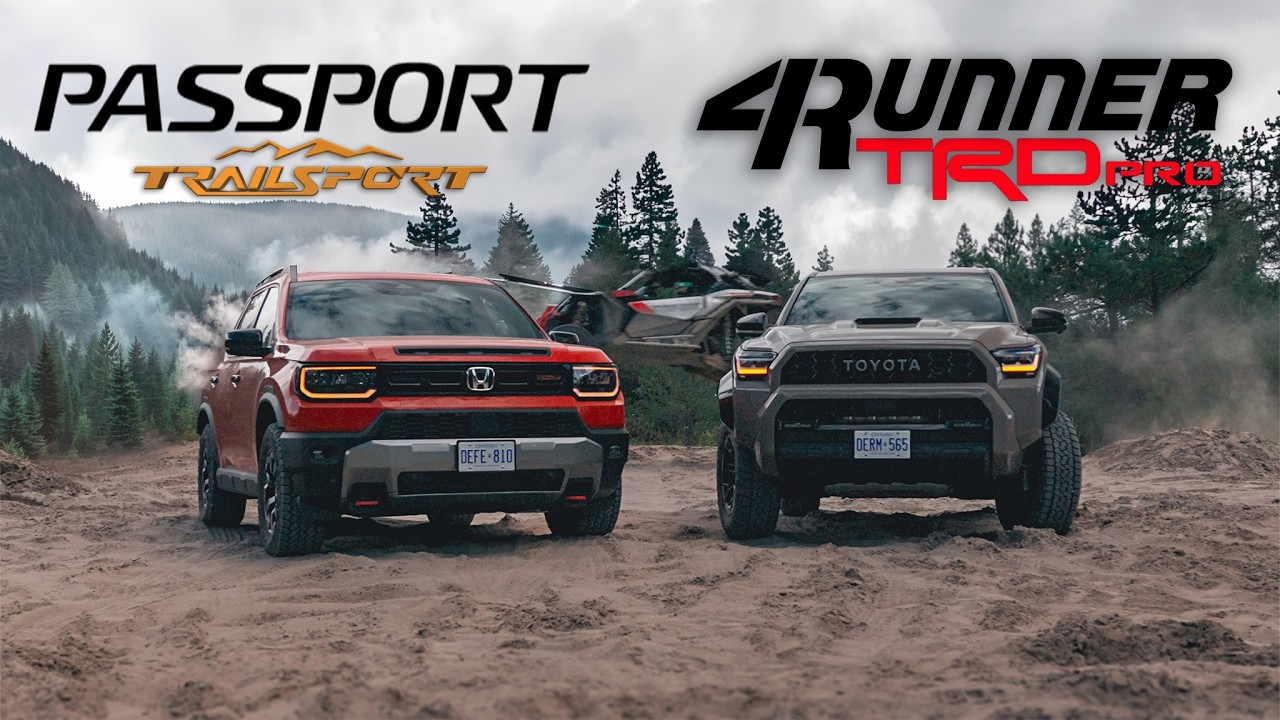 2026 Toyota 4Runner TRD Pro OR Honda Passport TrailSport? The Truth. // Off-Road/On-Road Comparison