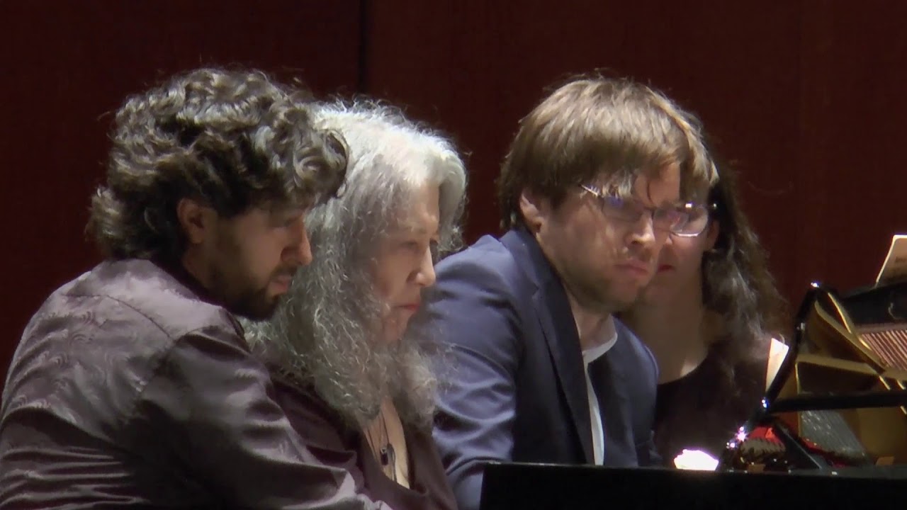 Martha Argerich, Pablo Galdo and Sergio Tiempo play Rachmaninoff Romance