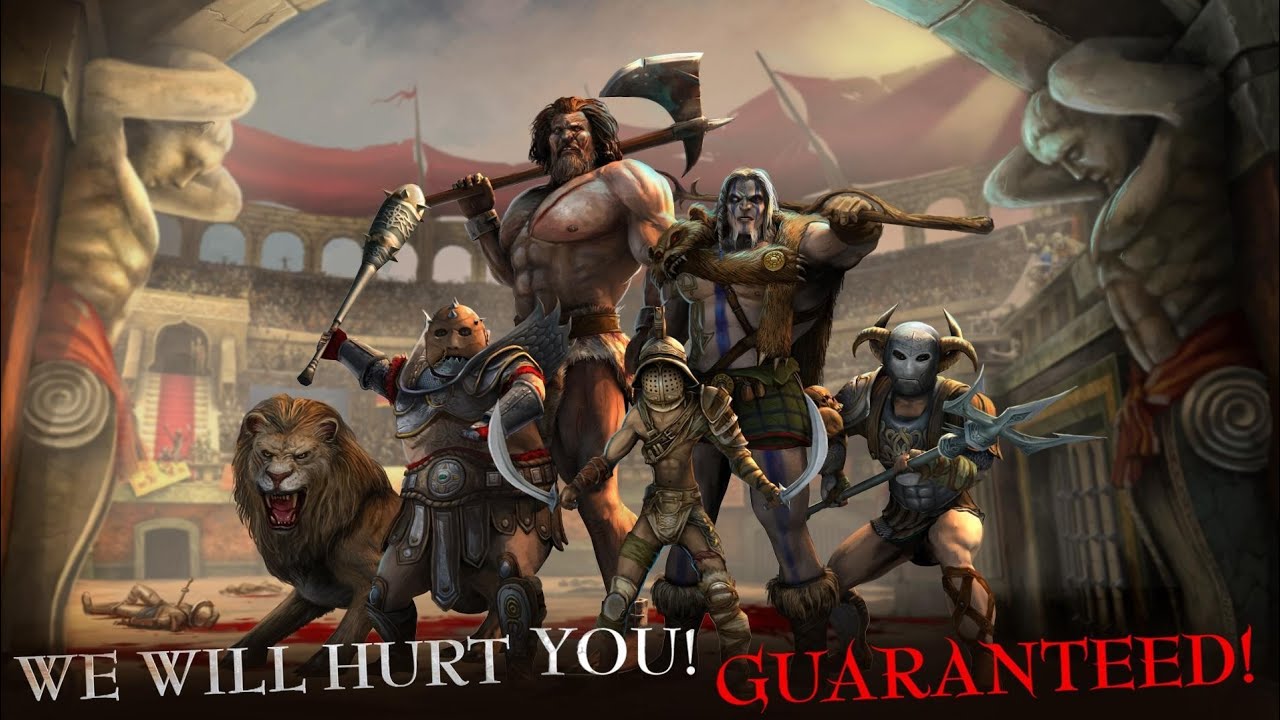 OS MELHORES JOGOS DE GLADIADORES PARA ANDROID