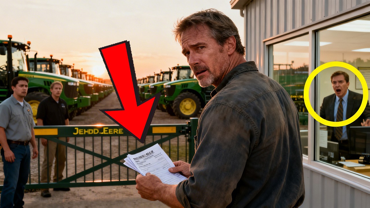 They Revoked His Warranty After 23 Years of Farming — Then 37 Tractors Blocked the Gate at Dawn!