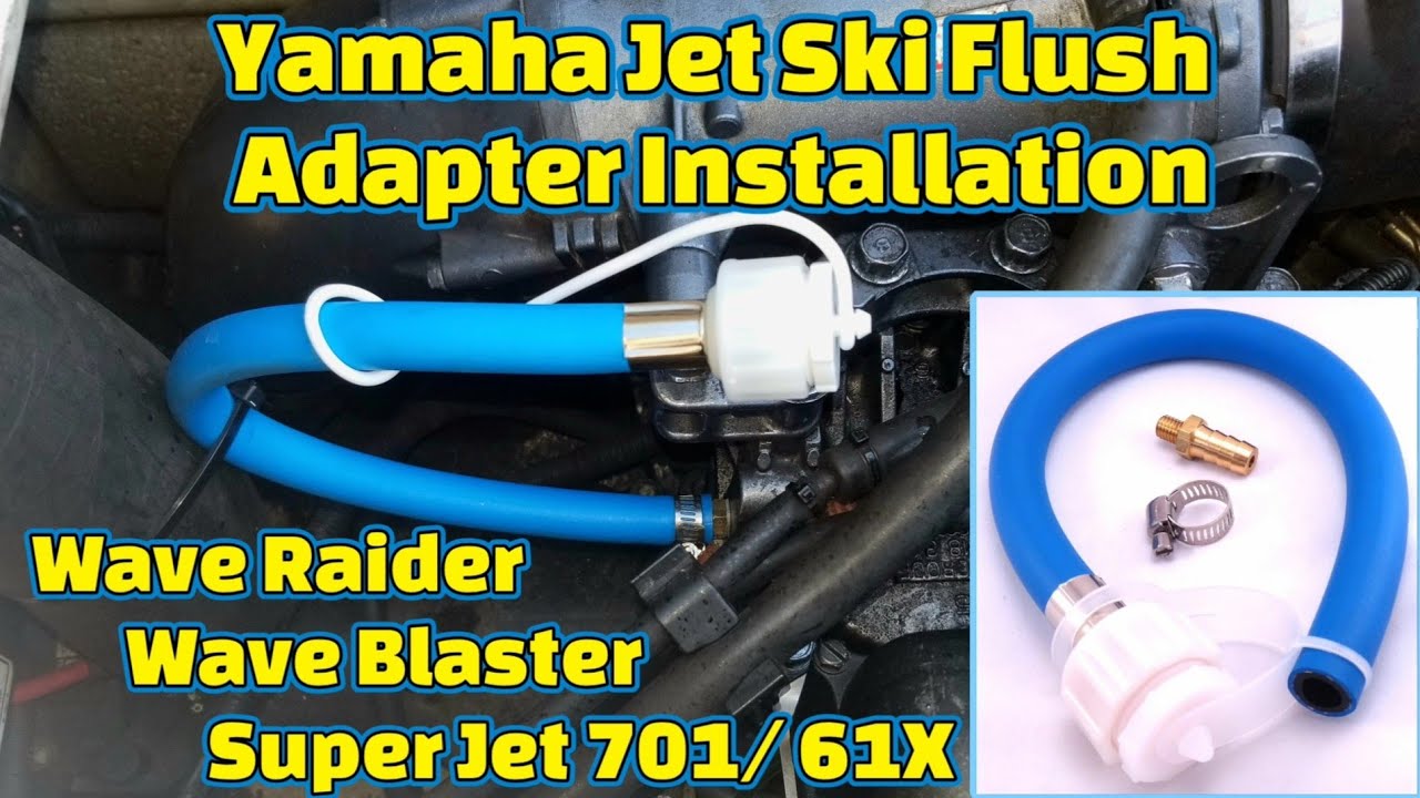 Flush Your Ski Right! | Yamaha 701 61X Flush Kit Install Instructions