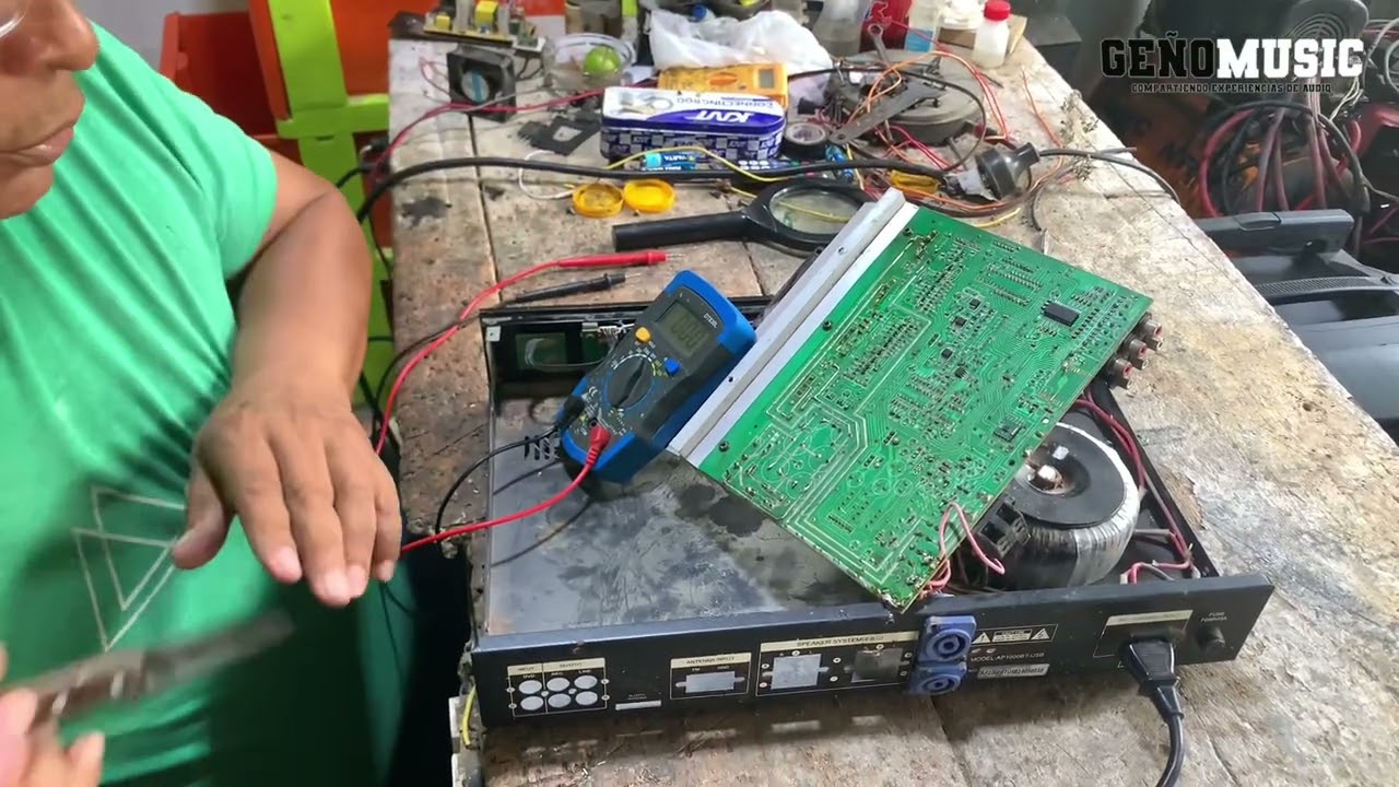 Amplificador chino no suena y no activa relay