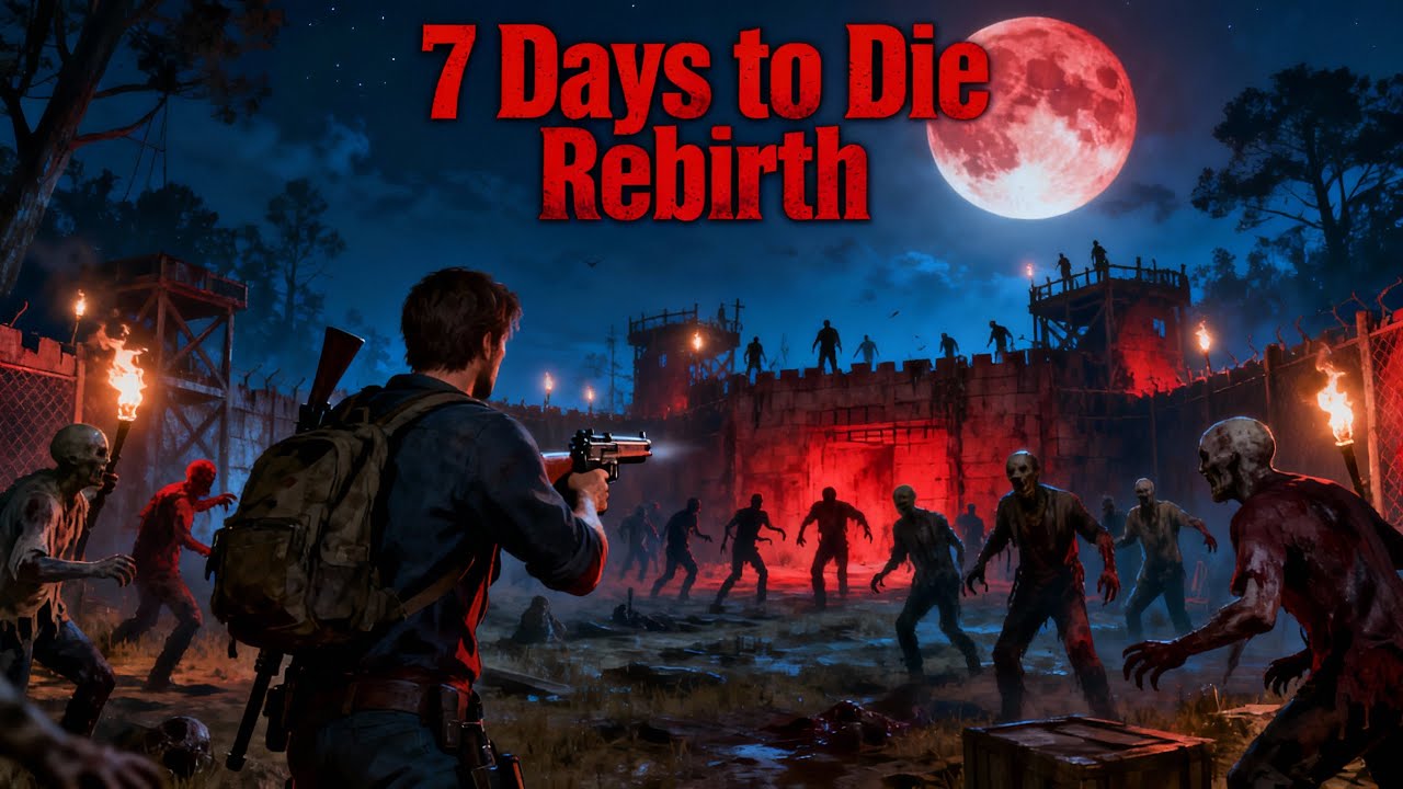 7 Days to Die Can my defences survive this?