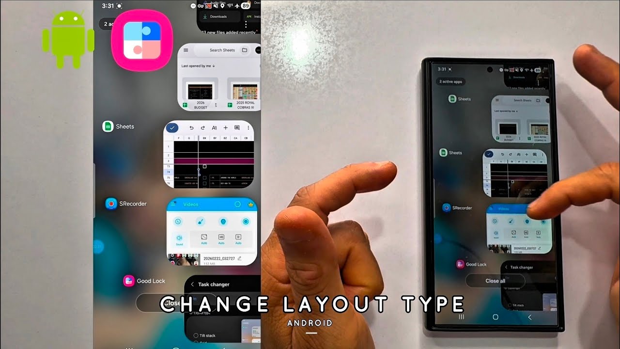 No.³⁶⁴ Change the design layout on your Samsung in a free application