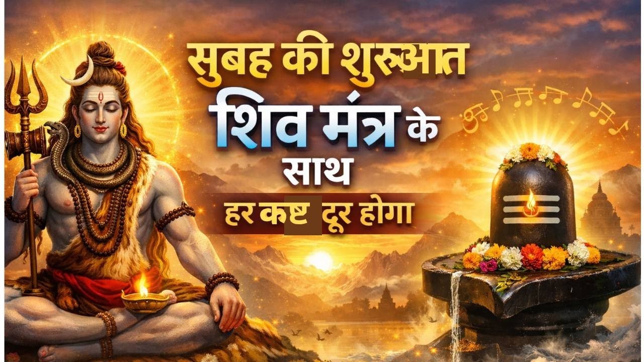 सुबह सुबह यह शिव मंत्र सुनने से हर कष्ट दूर होगा | shiva powerful mantra | Mahadev