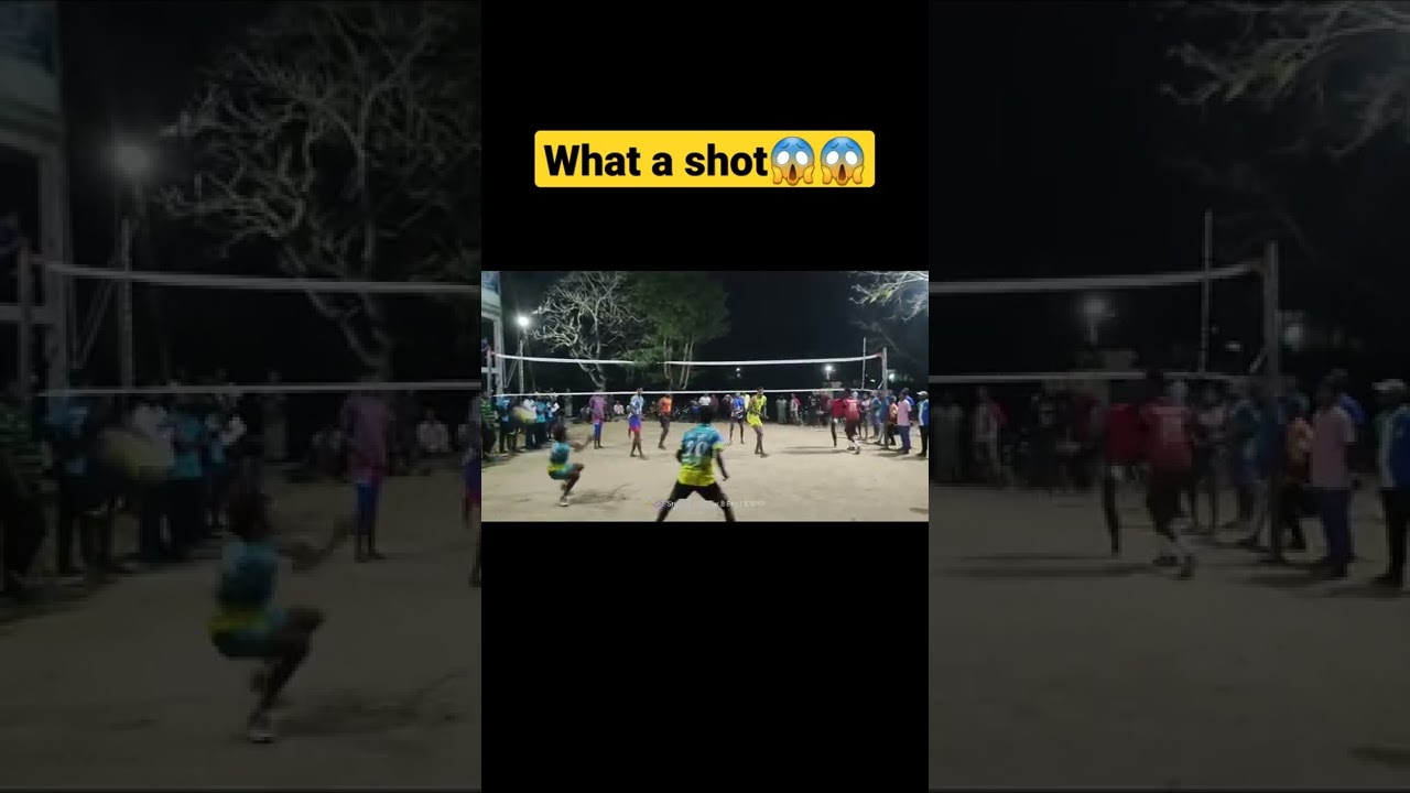 what a shot 😱😱 | gokul perumugai sports club | mr vellore volleyball sports club