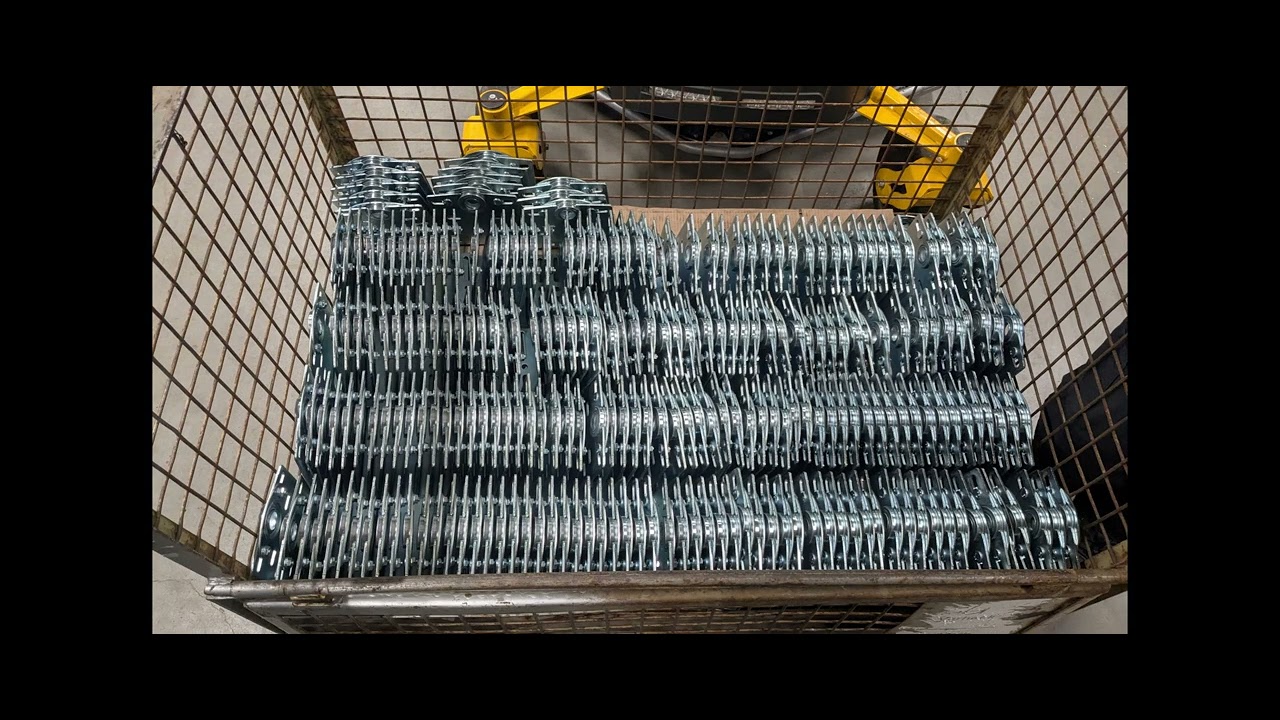 Kogellager in de eindlagerplaten doen.