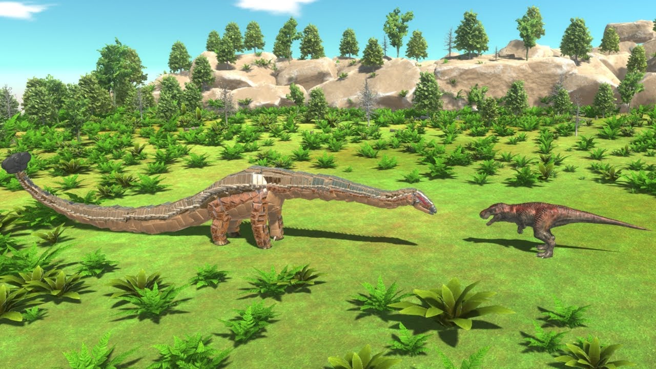 Ankylodocus from Jurassic World vs ALL UNITS ARBS Animal Revolt Battle Simulator