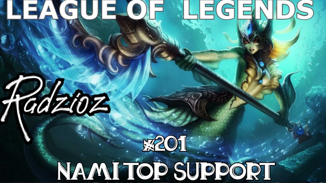 League of Legends-NAMI TOP SUPPORT ! Epizod 201 ( LOL ARAM Gameplay PL)