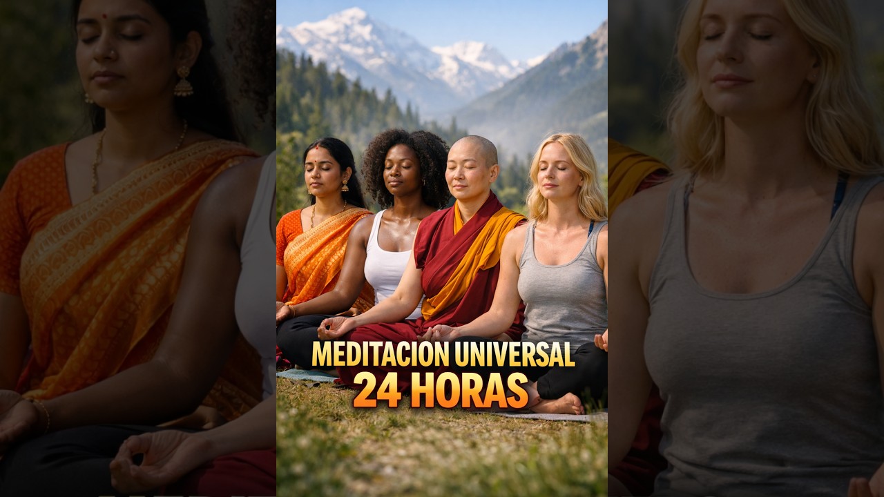 Meditación Universal🔴Todos los husos horarios🔴AMOR y PAZ para el Domingo🤍🙏