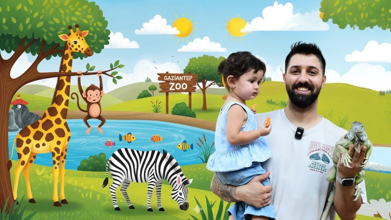 Türkiye’nin En Büyük Hayvanat Bahçesinde Ailece Bir Gün | Karen ve Karsu ile 🐒