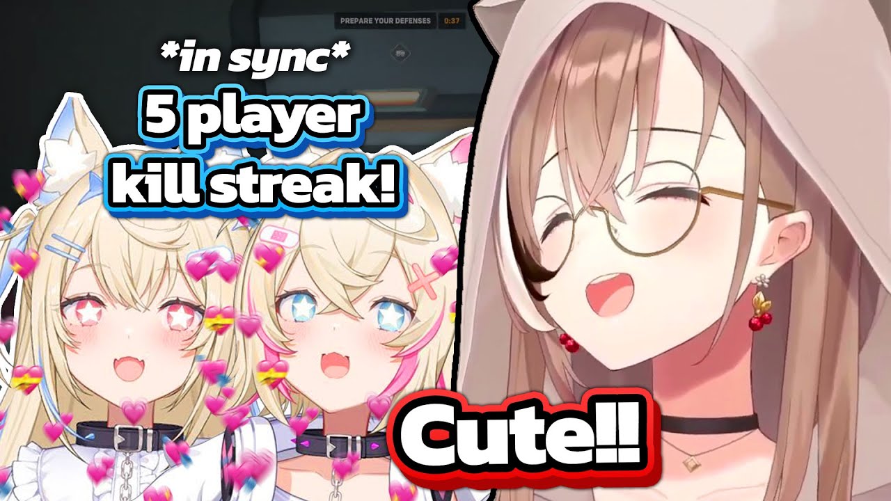Mumei sounds so happy when she hears FUWAMOCO's perfect sync