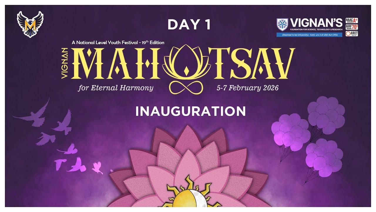 🎉 Vignan Mahotsav 2K26 | A Celebration Beyond Limits