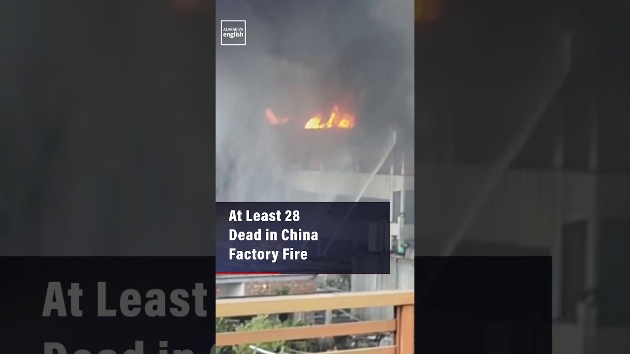 At Least 28 Dead in China Factory Fire