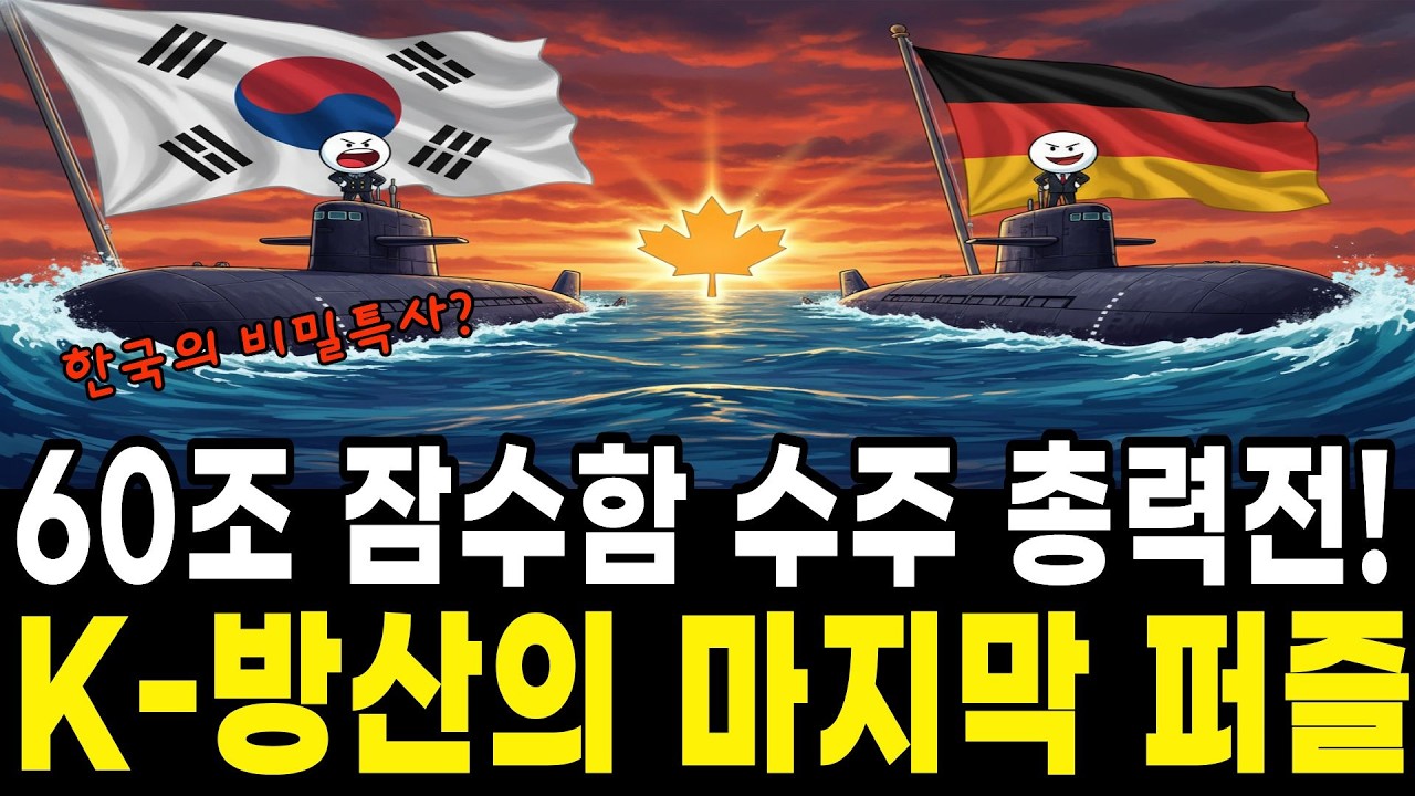 60조원 잠수함 변수등장...한국의 비밀전략은 이거다 (feat. 현대차)