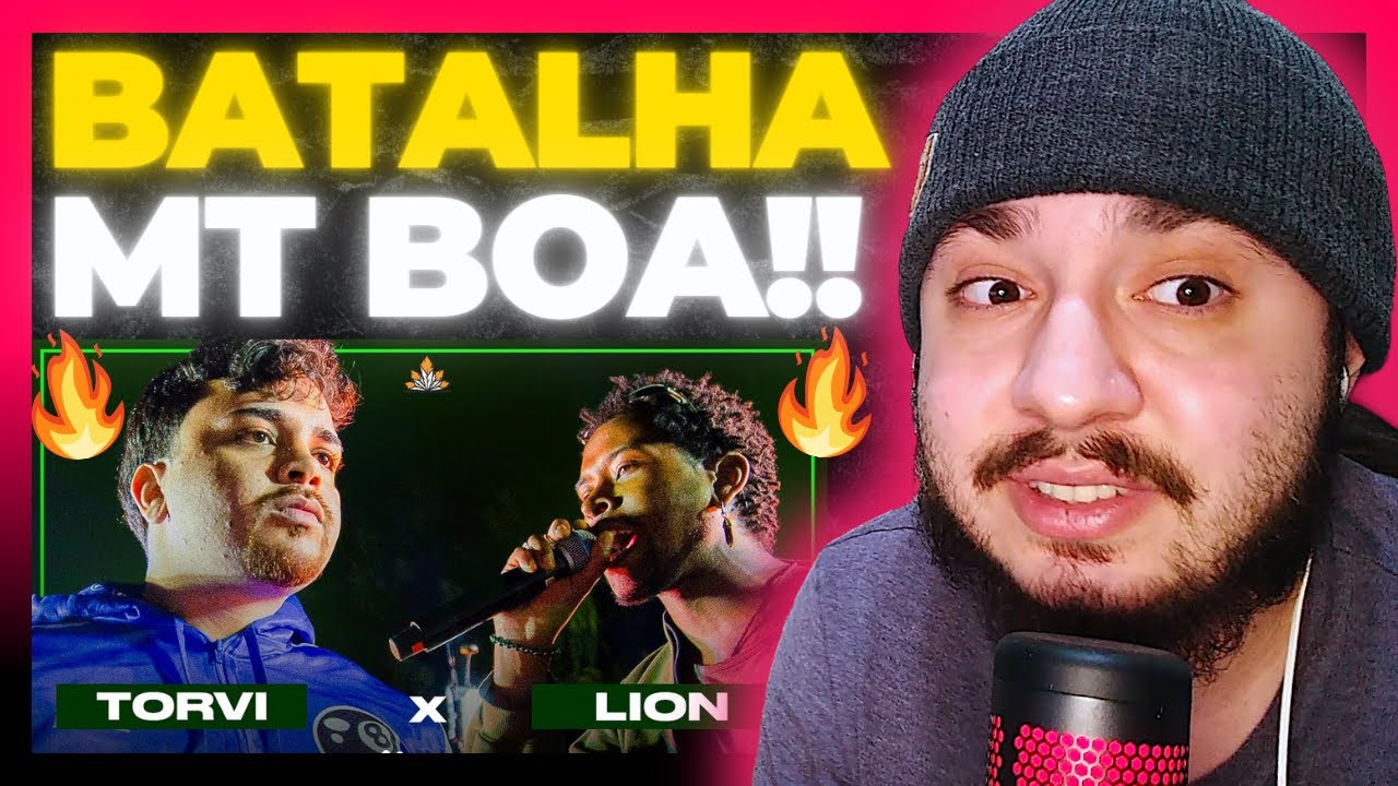 (CHUVA DE REFERENCIAS) TORVI X LION ISEGUNDA FASE | 381ª BATALHA DA ALDEIA | REACT BAUEB