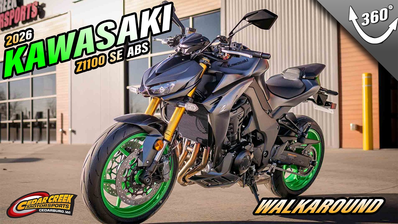 Walkaround | 2026 Kawasaki Z1100 SE ABS