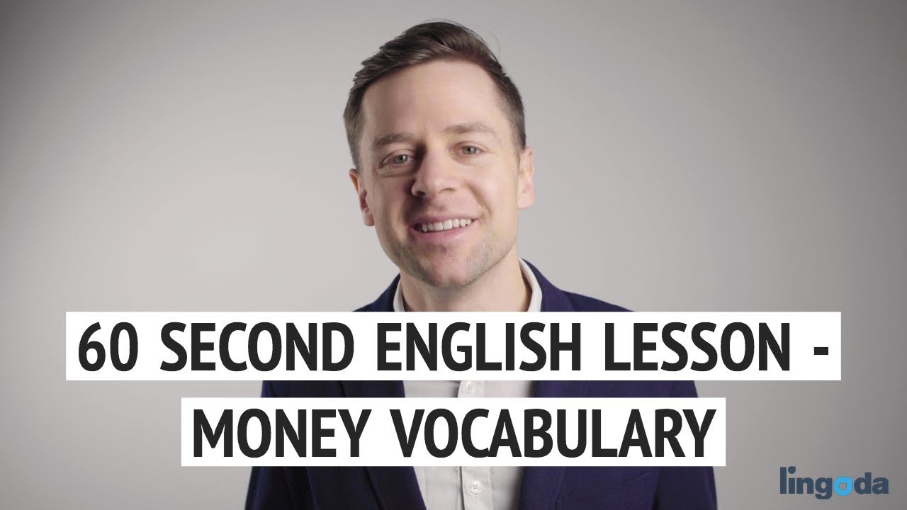 🤑60 Second English Lesson: Money, money, money
