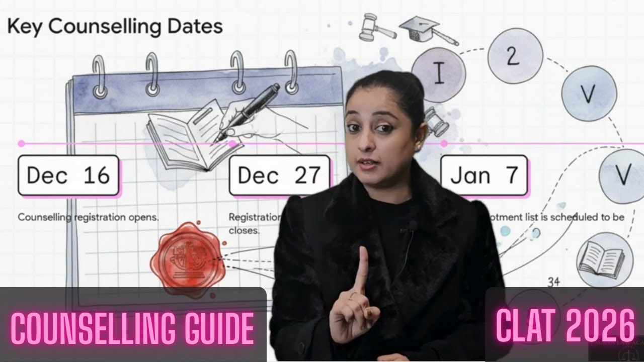 CLAT Counselling 2026: Dates, Process, Fees & Seat Allotment Explained