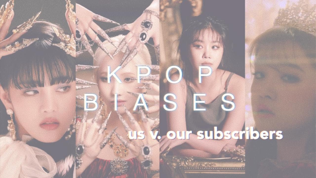 us v. our subscribers | kpop biases