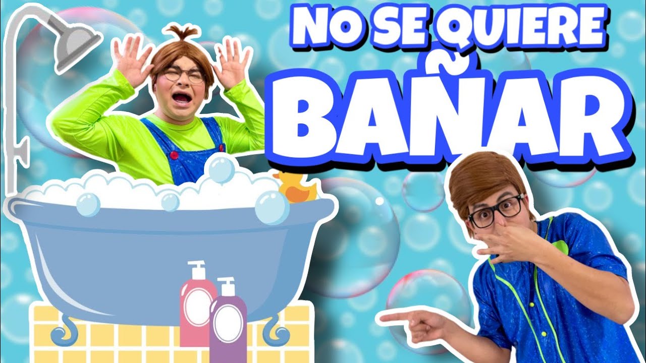 MEME NO SE QUIERE BAÑAR / SE HIZO PIPI EN LA CAMA / MEME LLORA