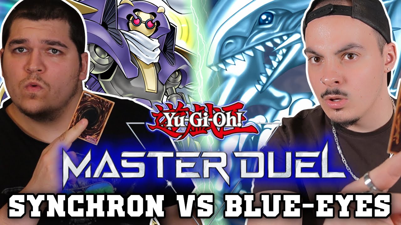 Yu-Gi-Oh! BLUE EYES vs SYNCHRON STRUCTURE DECK DUELL in Yugioh MASTER DUEL
