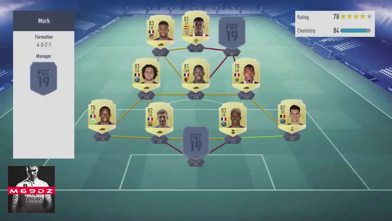 Best Formation and Tactic 4321 FIFA19 **FUT19**