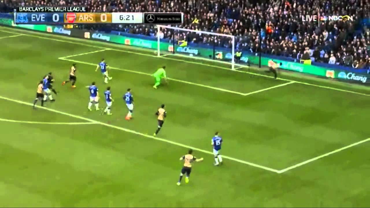 Danny Welbeck Goal vs Everton 19.03.2016 PL