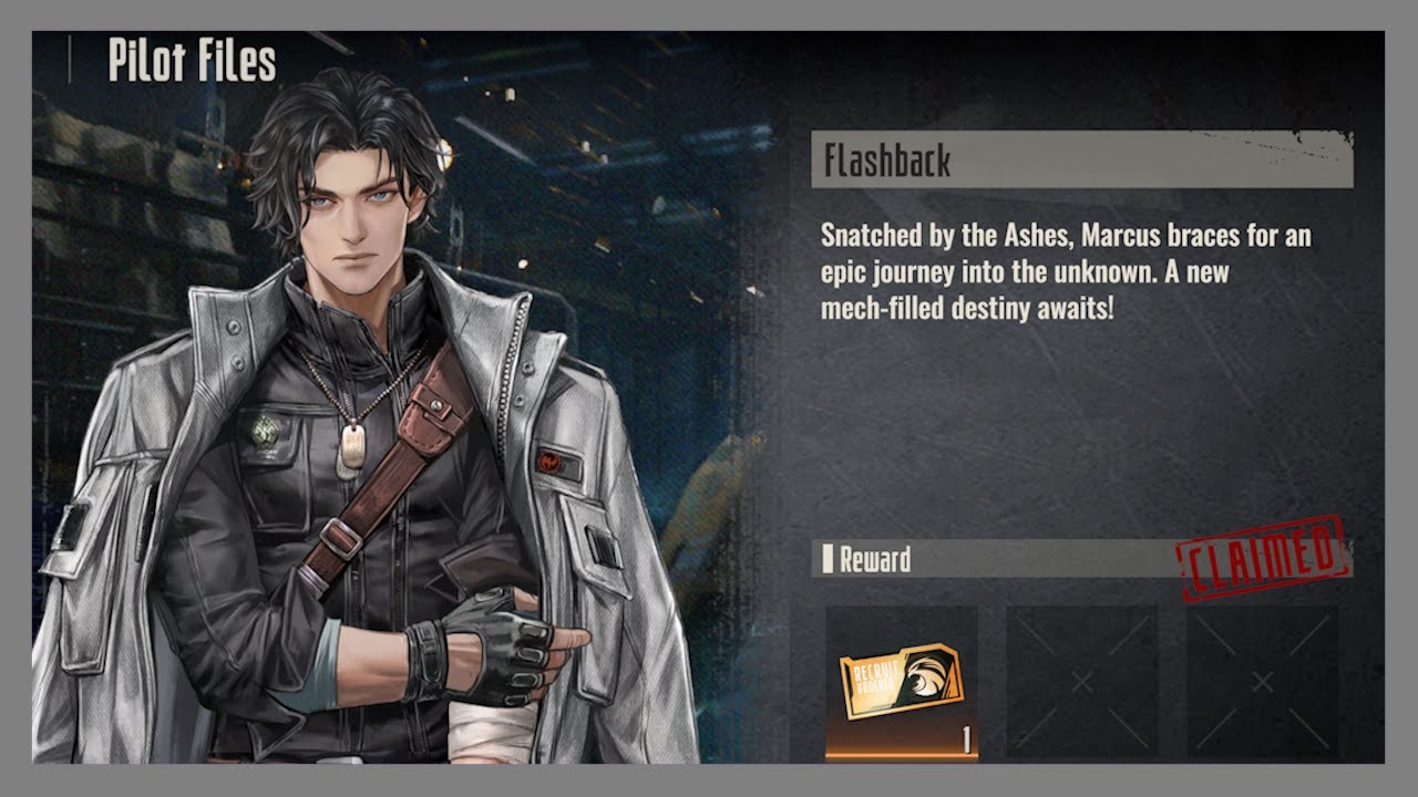 Mecharashi - Marcus Pilot Files 1 - Flashback (low / no RNG clear)