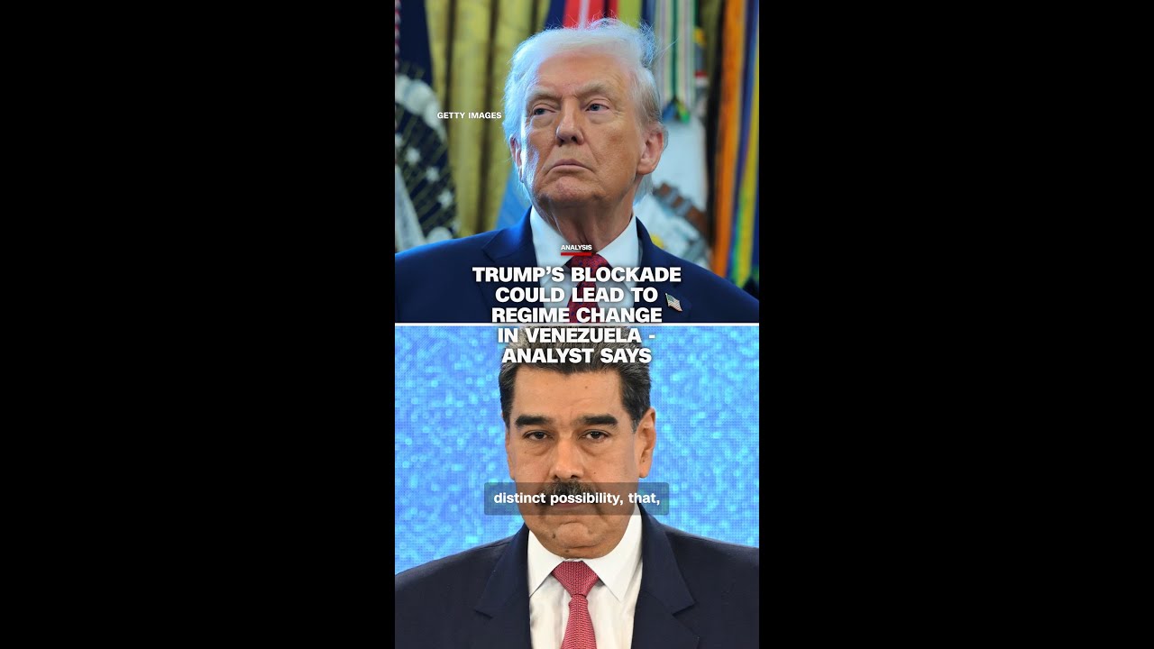 Trump&rsquo;s blockade could lead to regime change in Venezuela - analyst says