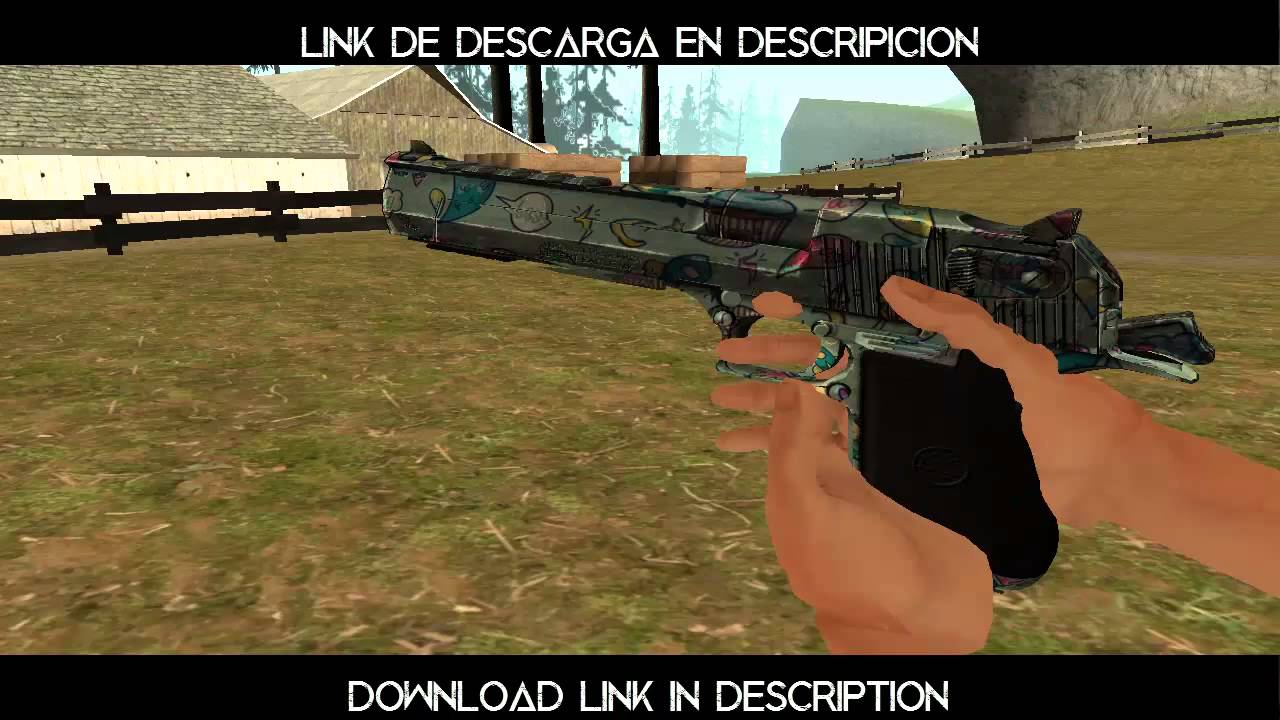 GTA SA-MP MODS/HACKS || CUTE MONSTERS DEAGLE || DL ||