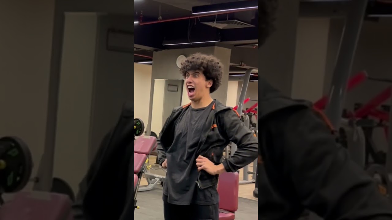 غرقتو مايه في الجيم 😂
