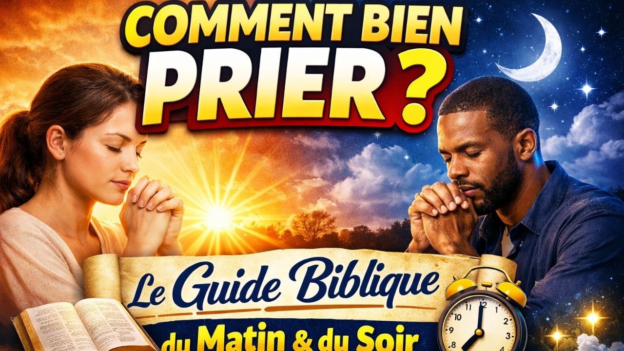 COMMENT BIEN PRIER  Le Guide Biblique du Matin et du Soir