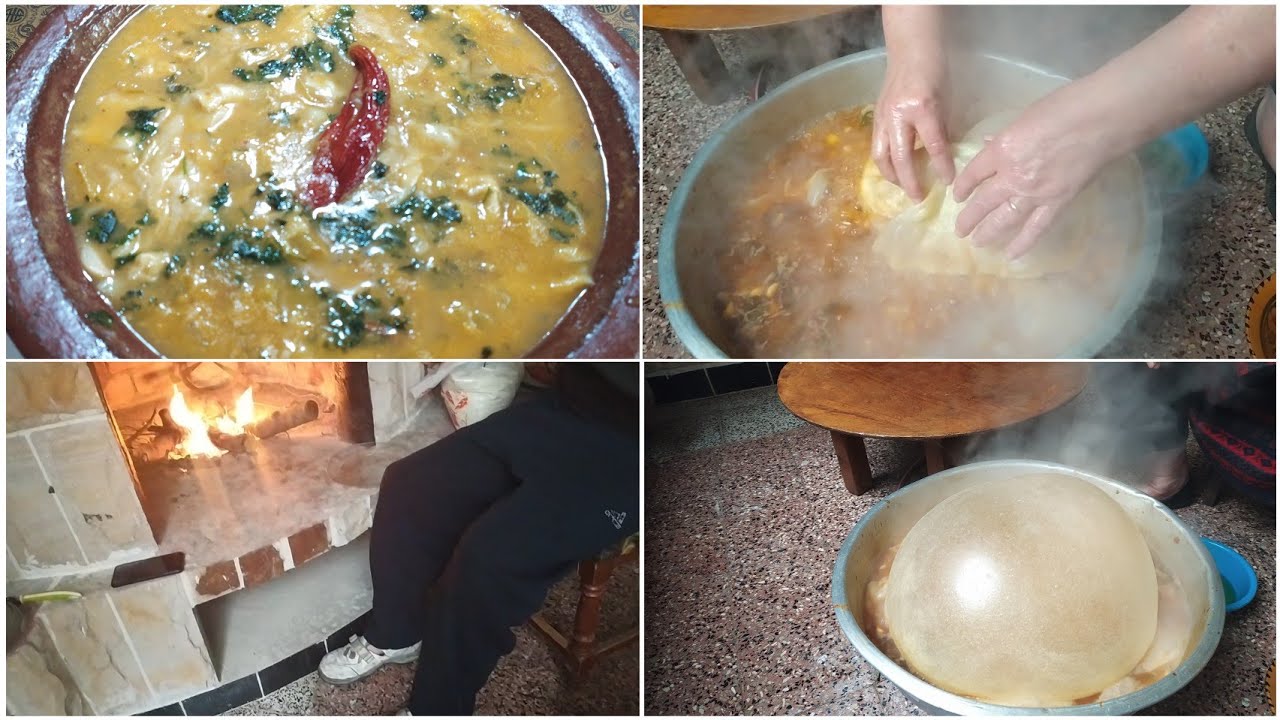 وصفة قطع ورمي 😍 علي طريقتي 👌كيفاش ناكلوها مع قصرة حلوة قدام المدخنة🔥🌨️(cheminée) ardhir oukesoul