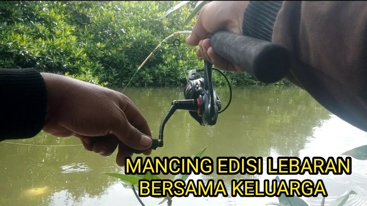 MANCING EDISI LEBARAN || mancing bersama keluarga #mancing #mancingmuara #mancingkerapu @masrianmancing
