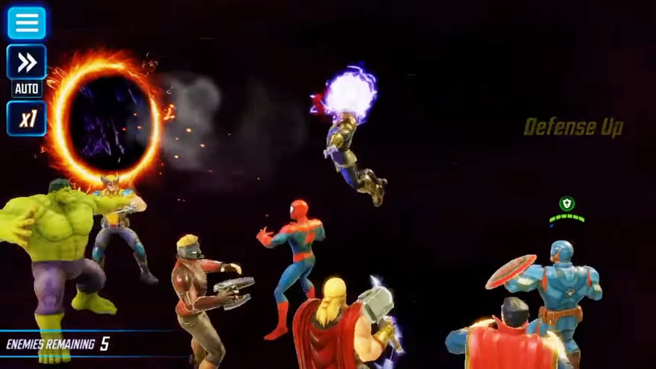 Marvel Strike Force: Final Boss Fight Thanos Overpowered!