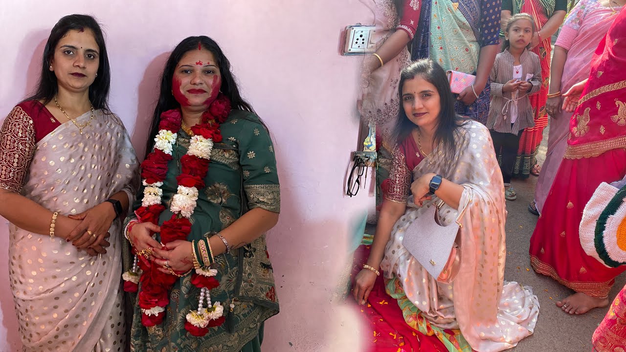 નયના ના ભાભી નો ગોદભરાય નો પ્રસંગ 