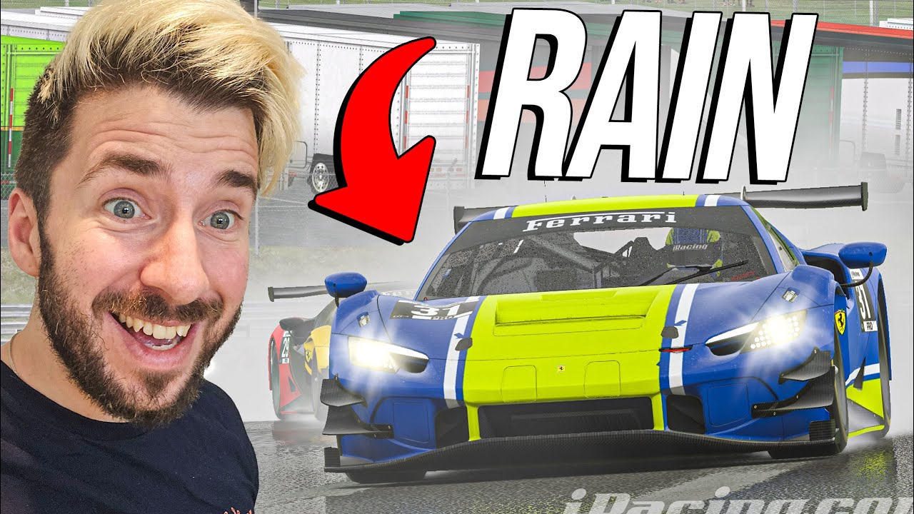 Новое обновление Rain от iRacing — это ВСЁ, на что я надеялся