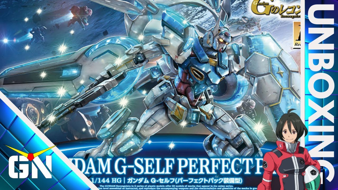 HG 1/144 G-Self Perfect Pack| UNBOXING