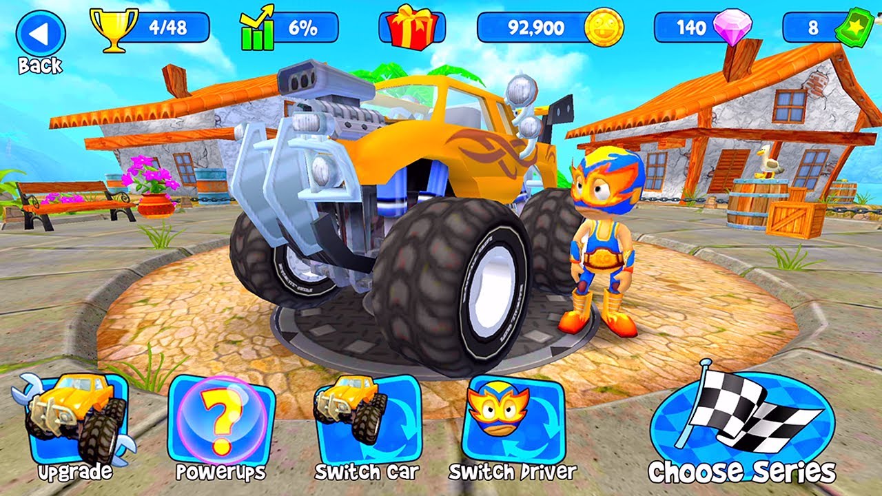 1000 HP Rock Stomper Game Play 2021 | El zipo | Beach Buggy Racing 2014