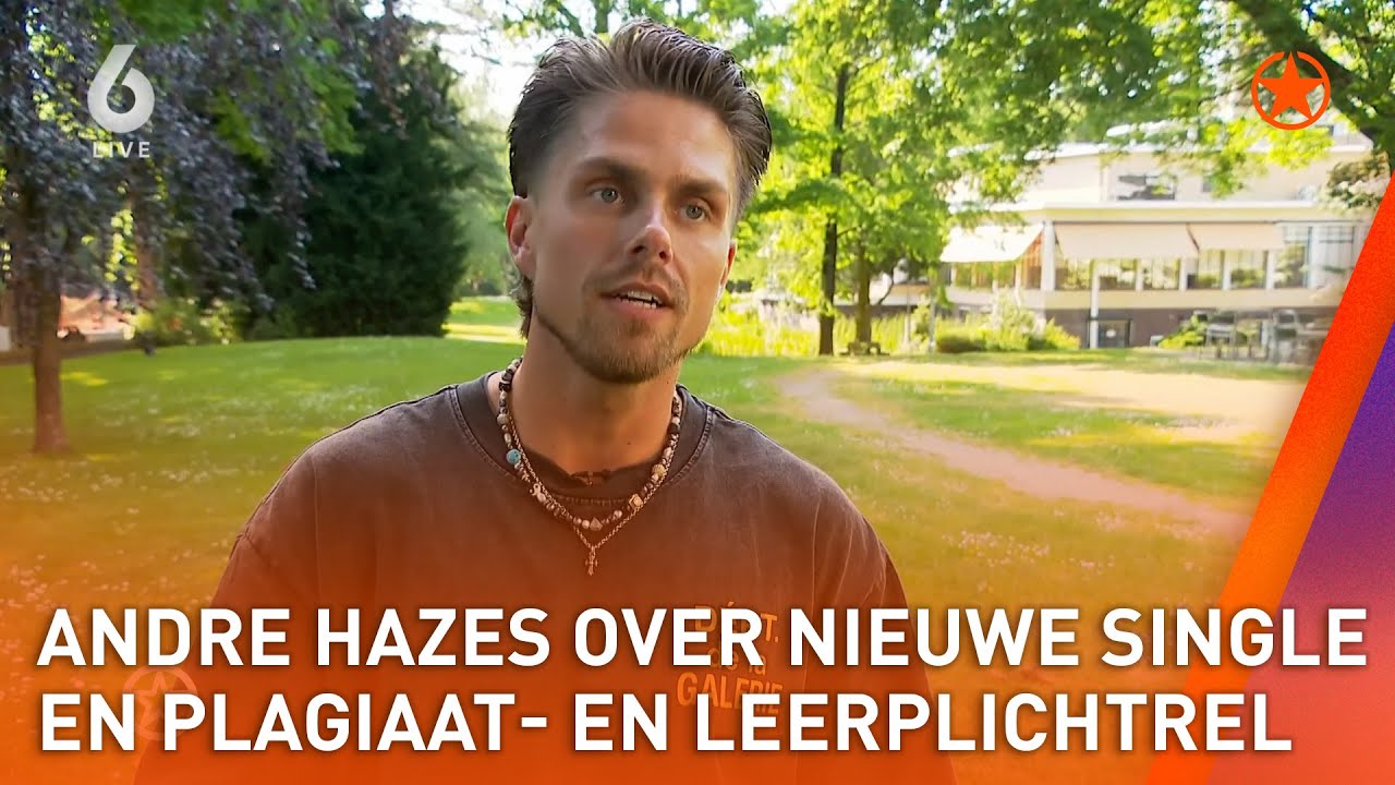 Andre Hazes over nieuwe single en plagiaat- en leerplichtrel | SHOWNIEUWS