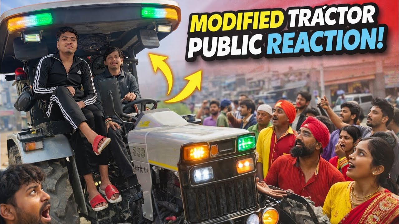 Full modified truck public reaction 🔥😨#trending #automobile #gameskhelkarpaisekai #funnypictures 