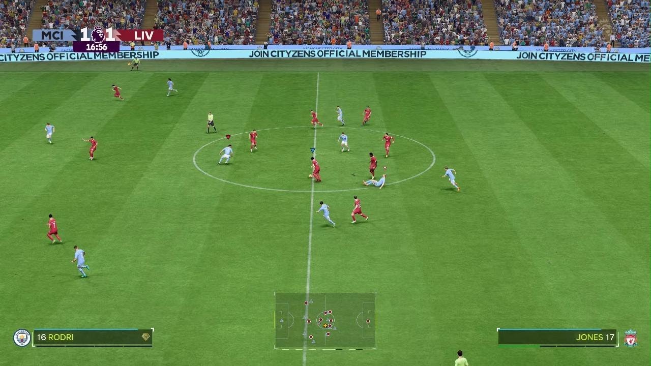 EA SPORTS FC 24 Manchester city vs Liverpool Insane match goals