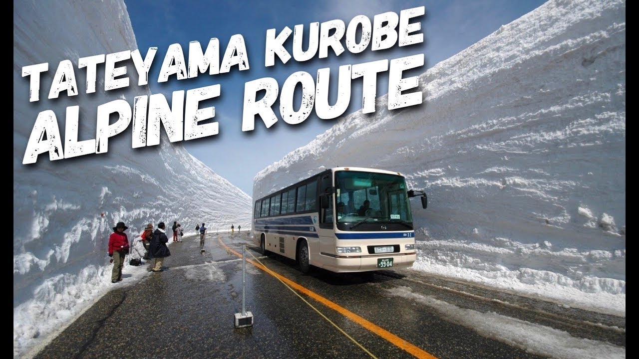 Tateyama Kurobe Alpine Route - 8 Moda Transportasi Unik