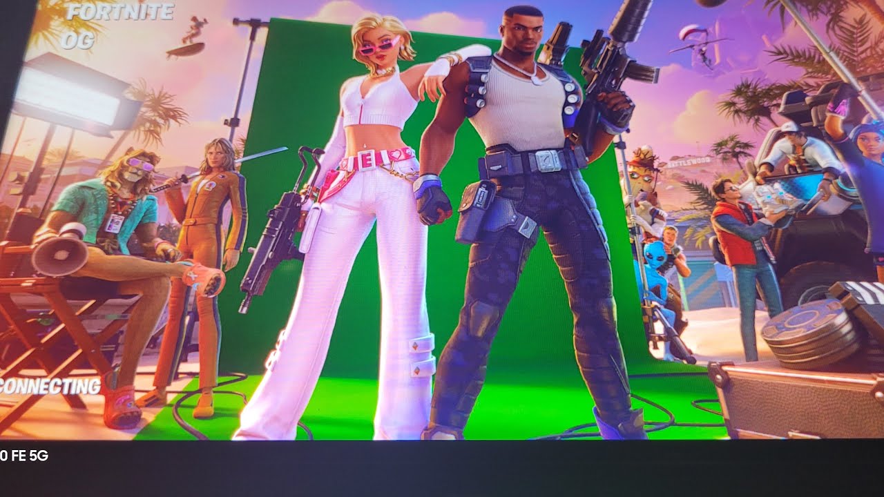 GET in here If you want to watch me, play Fortnite